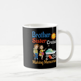 Brother And Sister Cruise 2025 Trip Making Memorie コーヒーマグカップ