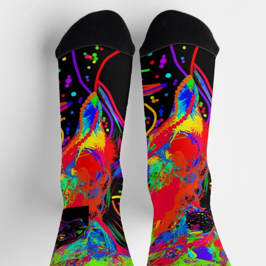 Brother and Sister Supernatural Creatures ソックス (上部)