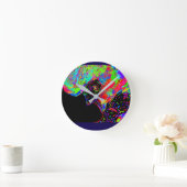 Brother and Sister Supernatural Creatures ラウンド壁時計 (ホーム)