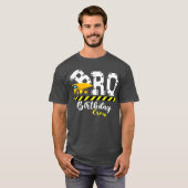 Brother B-Day Bro Birthday Crew Construction Tシャツ (正面フル)