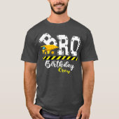 Brother B-Day Bro Birthday Crew Construction Tシャツ (正面)
