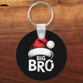 Brother Big Christmas Santa Family Matching Pajama キーホルダー (正面)