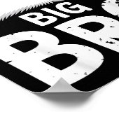 Brother Big Christmas Santa Family Matching Pajama ポスター (角)