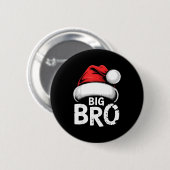 Brother Big Christmas Santa Family Matching Pajama 缶バッジ (正面&裏面)