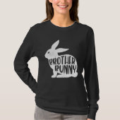 Brother Bunny Cute Matching Family Easter Tシャツ (正面)