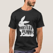 Brother Bunny Cute Matching Family Easter Tシャツ (正面)