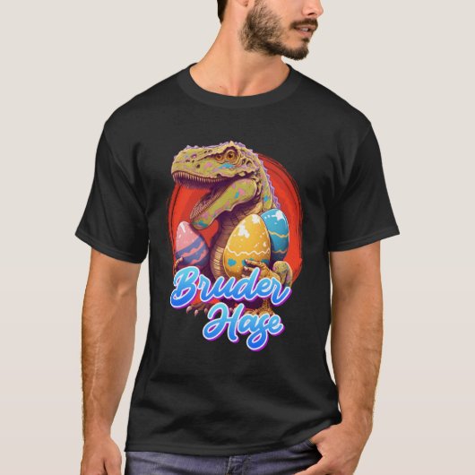 Brother Bunny Happy Easter Rabbit Kids Children Bo Tシャツ (正面)