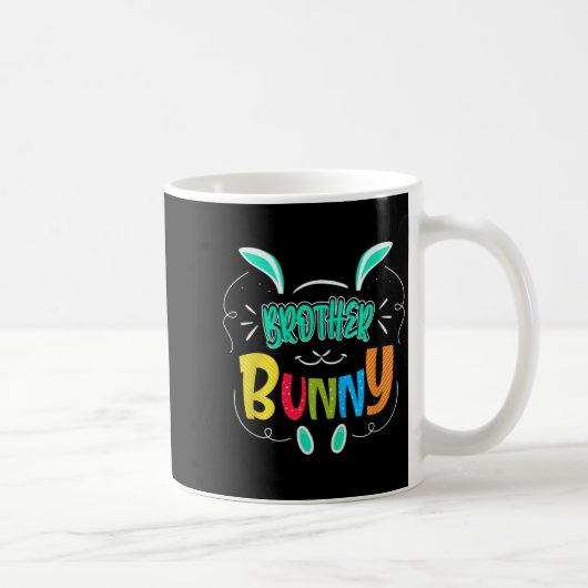 Brother Bunny Premium Tri-blend コーヒーマグカップ (右)