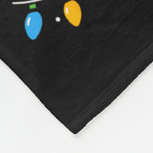 Brother Christmas Crew 2026 Leopard Funny Santa Fa フリースブランケット (角)