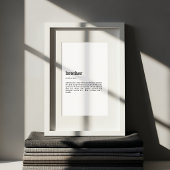 Brother Definition Poster – Gift for Brother ポスター