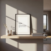 Brother Definition Poster – Gift for Brother ポスター