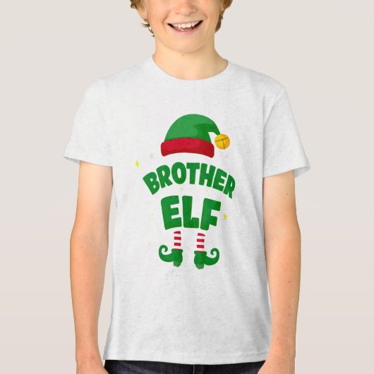 Brother Elf Holiday Family Matching Set トライブレンドＴシャツ (正面)
