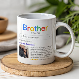 Brother Ever最高の検索結果の写真とメッセージ コーヒーマグカップ