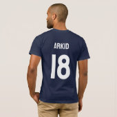 Brother Ever -最高のカスタマイズ可能 Tシャツ (裏面フル)