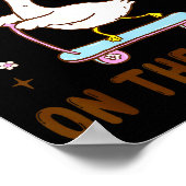 Brother Goose On The Loose Funny Birthday Matching ポスター (角)