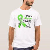 Brother Hero in My Life Lymphomaリボン Tシャツ (正面)