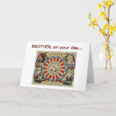 *BROTHER* I PREDICT "YOU" HAVE A HAPPY BIRTHDAY カード (黄色い花)