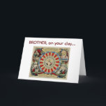 *BROTHER* I PREDICT "YOU" HAVE A HAPPY BIRTHDAY カード<br><div class="desc">THIS IS A CUTE CARD FOR **YOUR BROTHER** AND PLEASE CHECK OUT ALLLLL THE PRODUCTS IN THIS LINE WHILE VISITING ZAZZLE AND HAVE FUN DOING SO. THIS BIRTHDAY CARD IS ONE OF A FEW AS WELL.</div>