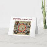 *BROTHER* I PREDICT "YOU" HAVE A HAPPY BIRTHDAY カード<br><div class="desc">THIS IS A CUTE CARD FOR **YOUR BROTHER** AND PLEASE CHECK OUT ALLLLL THE PRODUCTS IN THIS LINE WHILE VISITING ZAZZLE AND HAVE FUN DOING SO. THIS BIRTHDAY CARD IS ONE OF A FEW AS WELL.</div>
