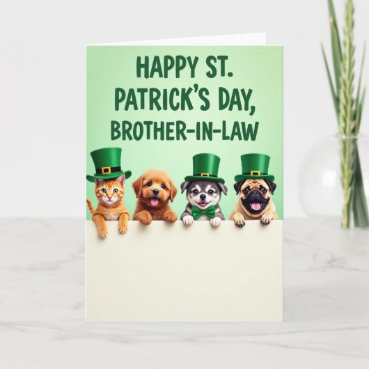 Brother In Law Happy Day Card カード (正面)