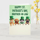 Brother In Law Happy Day Card カード (黄色い花)