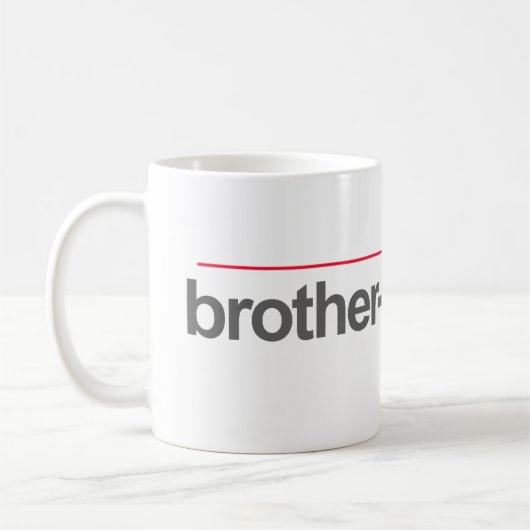 "BROTHER-IN-LAWYER" -- コーヒーマグカップ (左)