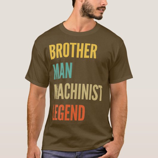 Brother Man Machinist Legend Tシャツ (正面)