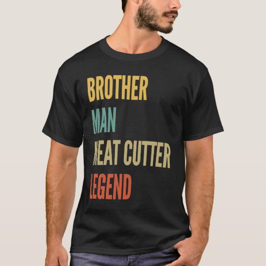 Brother Man Meat Cutter Legend Tシャツ (正面)