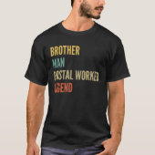 Brother Man Postal Worker Legend Tシャツ (正面)