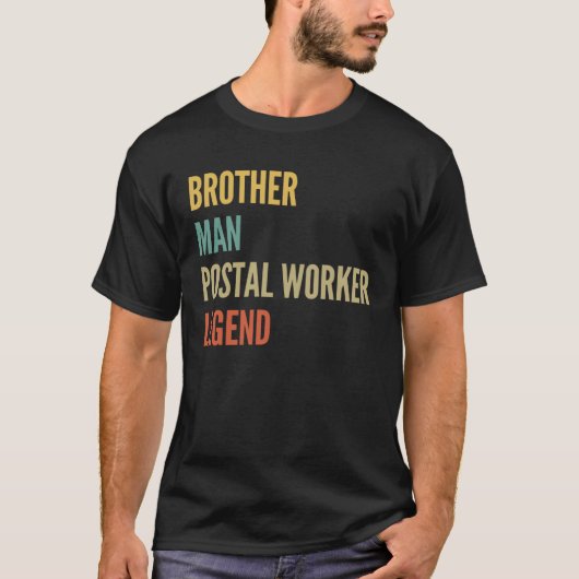 Brother Man Postal Worker Legend Tシャツ (正面)