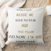 Brother Memorial Pillow – Forever in Our Hearts クッション (ブランケット)