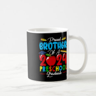 Brother Of A 2024 Preschool Graduate Family Kids L コーヒーマグカップ
