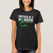 brother of a Warrior Kidney Disease Awareness Tシャツ (正面)