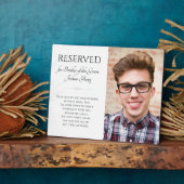 Brother of Groomの天国フォトシー救トのシ結婚ート フォトプラーク (側面)