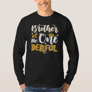 Brother Of Mr. One Derful Matching Family第1誕生 Tシャツ