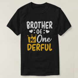 『Brother of Onederful 1st Birthday Matchin』 (1歳1日の Tシャツ