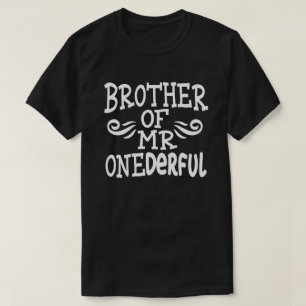 『Brother of Onederful 1st Birthday Matchin』 (1歳1日の Tシャツ