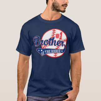 Brother of Rookie 1st Birthday Baseballheme Matchi Tシャツ