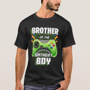 Brother Of The誕生日・ボーイMatching Video Game Bi Tシャツ