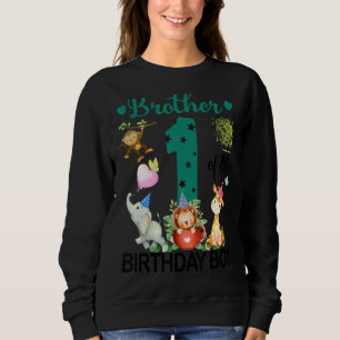 Brother Of The 1th Birthday Boy Graphic誕生日K スウェットシャツ