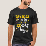 Brother of the Bee Day Boy Birthday Partyマッチング Tシャツ<br><div class="desc">Brother of the Bee Day Boy Birthday Party Matching Family</div>