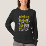 Brother of the Bee-Day Girl Birthday Party Matchin Tシャツ<br><div class="desc">Brother of the Bee-Day Girl Birthday Party Matching Family</div>