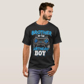 Brother Of The Birthday Boy Matching Video Game Bi Tシャツ (正面フル)