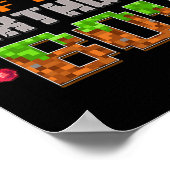 Brother Of The Birthday Boy Party Video Gamer Pixe ポスター (角)