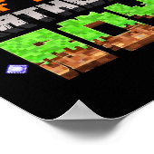 Brother Of The Birthday Boy Pixel Gaming Video Gam ポスター (角)