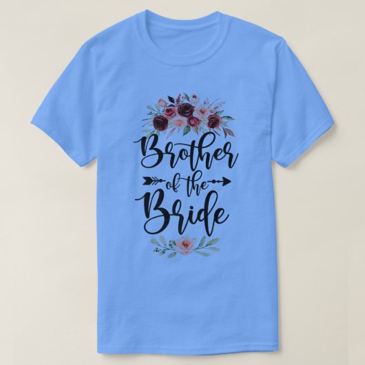 Brother Of The Bride Wedding Shower Celebration Li Tシャツ (デザイン正面)