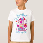 Brother of the First birthday Sweet Tシャツ<br><div class="desc">祝ベビー初の誕生日で、この特別なtシャツと特別なデザインをパーソナライズされた持つ</div>