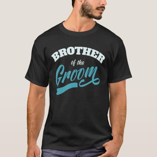Brother Of The Groom Wedding Party Tシャツ (正面)
