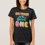 Brother Of The Sweet One 1th Birthday Family Donut Tシャツ<br><div class="desc">ブラザーオブザスウィートワンの1歳の誕生日ファミリードーナツ誕生日</div>