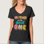 Brother Of The Sweet One 1th Birthday Family Donut Tシャツ<br><div class="desc">ブラザーオブザスウィートワンの1歳の誕生日ファミリードーナツ誕生日</div>